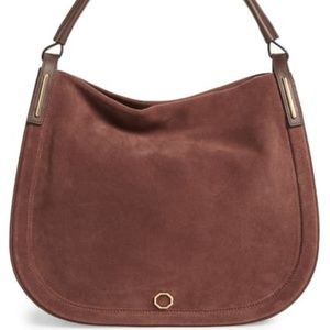 Louise et Cie Ivie Suede Leather Hobo Handbag